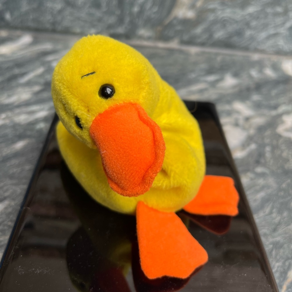 Quackers without wings! Original TY beanie babies beanie baby